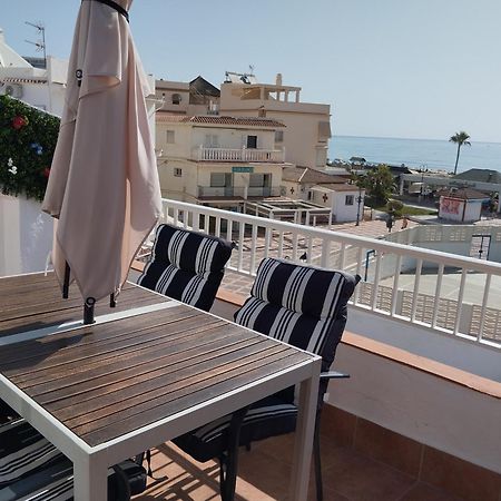 Apartamento Lidia Planta 2, La Carihuela 1ª Linea Playa, Vistas Mar, Buhardilla 1 Dormitorio, 40 M2, 1-3 Huesped, Terraza, Wifi Torremolinos Bagian luar foto